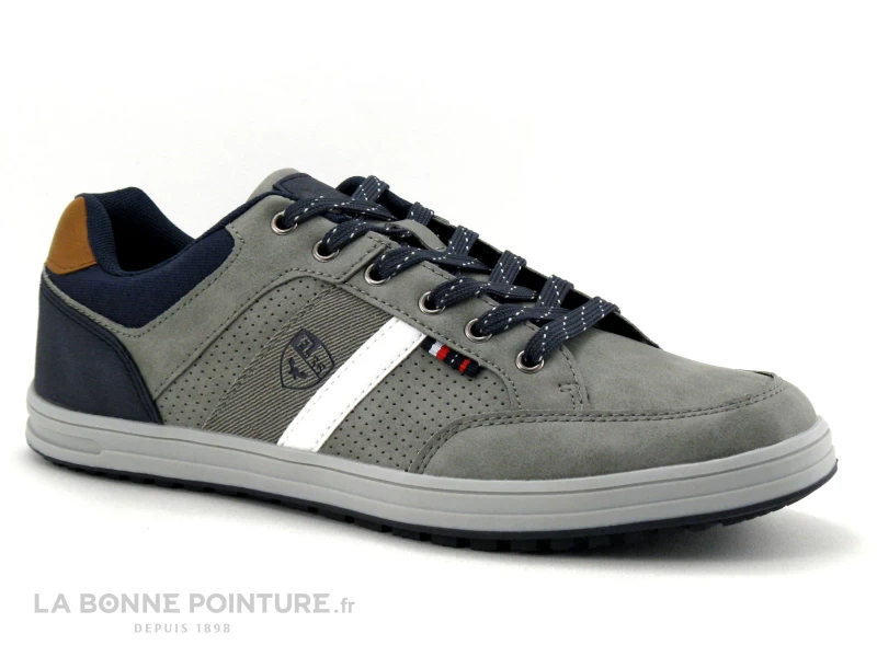 Streeter OLARIA Gris - Bleu Marine - Basket Homme 3 Streeter OLARIA Gris - Bleu Marine - Basket Homme