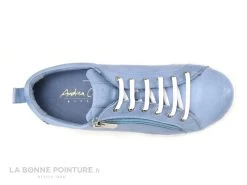 Andrea Conti 0063612-821 Bleu Pastel - Basket Cuir Femme -Chaussure Soldes Boutique cd24607c73b9e66c561f35ea11d5d5ef img 6380.jpg 167224