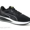 Puma JR Twitch Runner Blk Wht - 384537 - Basket Noire