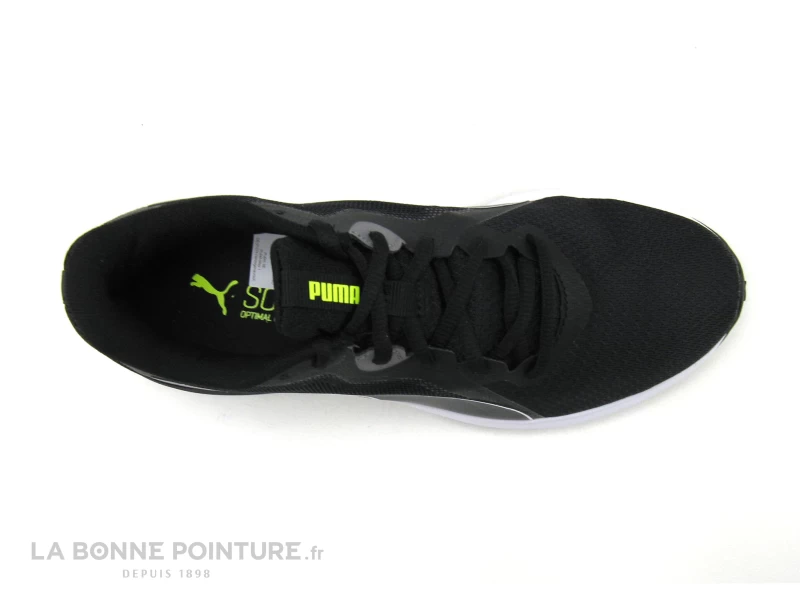 Puma JR Twitch Runner Blk Wht - 384537 - Basket Noire 8 Puma JR Twitch Runner Blk Wht - 384537 - Basket Noire – Image 6