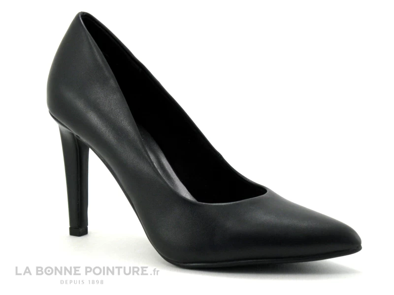 Marco Tozzi 2-22415-20 Black - Escarpin Noir A Talon Haut 7 Marco Tozzi 2-22415-20 Black - Escarpin Noir A Talon Haut – Image 5