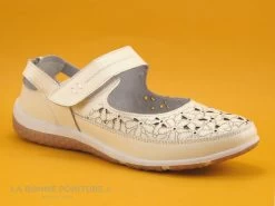 Enza Nucci LS4615 Blanc - Fleurs - Ballerine A Velcro Femme -Chaussure Soldes Boutique cd24607c73b9e66c561f35ea11d5d5ef img 6722.jpg 167646