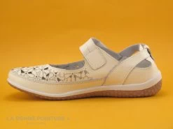 Enza Nucci LS4615 Blanc - Fleurs - Ballerine A Velcro Femme -Chaussure Soldes Boutique cd24607c73b9e66c561f35ea11d5d5ef img 6724.jpg 167644