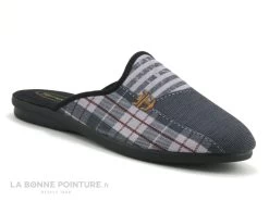 Semelflex MICKAEL Gris - Carreaux - Pantoufle Mule Homme -Chaussure Soldes Boutique cd24607c73b9e66c561f35ea11d5d5ef img 6840.jpg 167837
