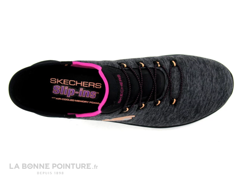 Skechers Slip-ins 149937 Summits Dazzling Haze - Basket Noire Femme 8 Skechers Slip-ins 149937 Summits Dazzling Haze - Basket Noire Femme – Image 6