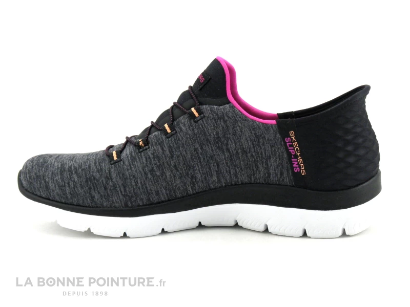 Skechers Slip-ins 149937 Summits Dazzling Haze - Basket Noire Femme 5 Skechers Slip-ins 149937 Summits Dazzling Haze - Basket Noire Femme – Image 3