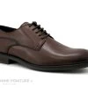 Hipness City EDWIN Acajou - Chaussure Habillee Homme Cuir Marron