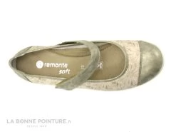 Remonte R7627-93 - Ballerine Beige Et Fleurie Avec Bride Velcro -Chaussure Soldes Boutique cd24607c73b9e66c561f35ea11d5d5ef img 6967.jpg 167944