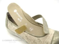 Remonte R7627-93 - Ballerine Beige Et Fleurie Avec Bride Velcro -Chaussure Soldes Boutique cd24607c73b9e66c561f35ea11d5d5ef img 6974.jpg 167943