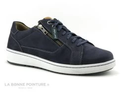 Josef Seibel 26407 David 07 - Nubuck Indigo - Basket Basse Homme