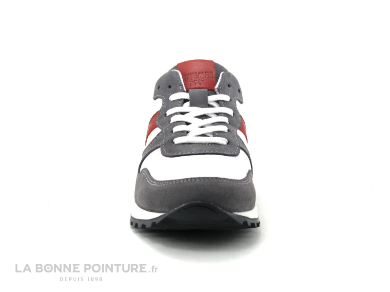 Cotemer DALMAS - Blanc Gris Rouge Bleu - Basket Ville Homme 4 Cotemer DALMAS - Blanc Gris Rouge Bleu - Basket Ville Homme – Image 2