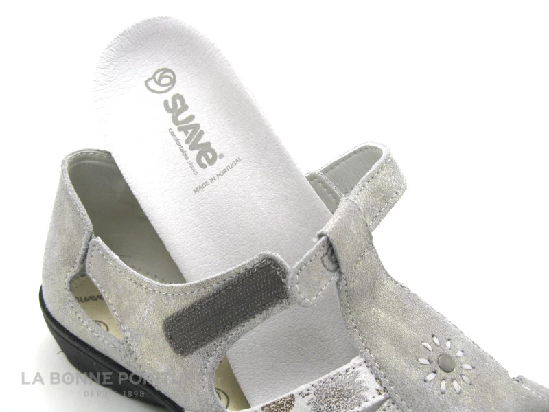 Suave London 8031T Shark Prairie - Chaussure Aeree Femme Metallisee 8 Suave London 8031T Shark Prairie - Chaussure Aeree Femme Metallisee – Image 6