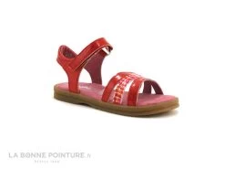 Pampa Blue MIXBLUE Verni Cerise - 1M2030 Sandale Rouge Fille