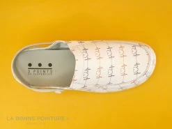 3 Points De Suspension KIADO Blanc - Sabot Femme En Cuir -Chaussure Soldes Boutique cd24607c73b9e66c561f35ea11d5d5ef img 7515.jpg 169041