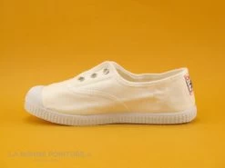 Cienta 7099705 Blanc - Basket Toile Enfant Sans Lacet -Chaussure Soldes Boutique cd24607c73b9e66c561f35ea11d5d5ef img 7554.jpg 168998