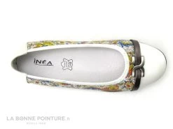 Inea - INDIRA Fleurs - Creme Jaune - Ballerine Femme -Chaussure Soldes Boutique cd24607c73b9e66c561f35ea11d5d5ef img 7555.jpg 156498