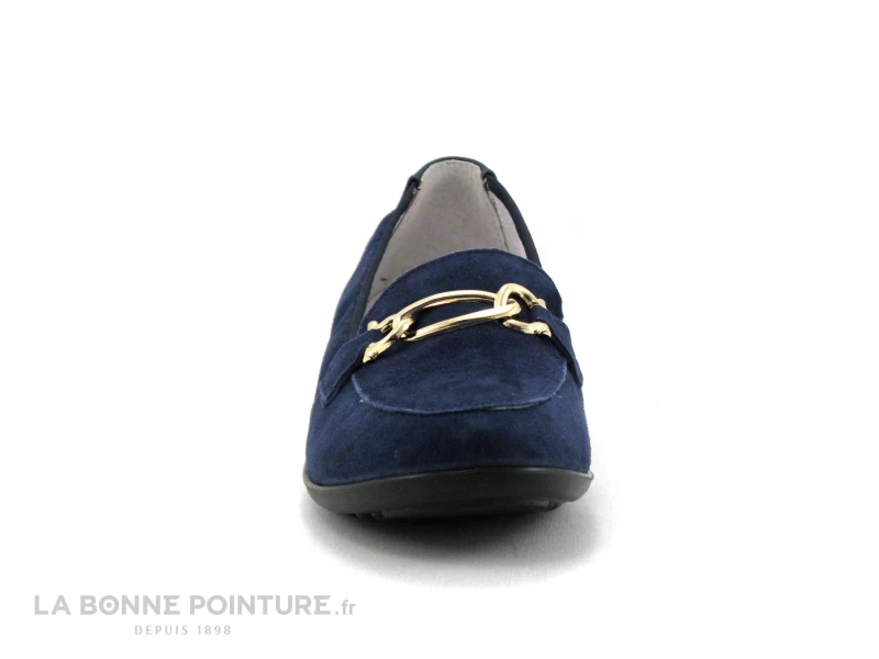 Inea POL Velours Marine - Mocassin Souple Femme - Cuir Bleu Marine 4 Inea POL Velours Marine - Mocassin Souple Femme - Cuir Bleu Marine – Image 2