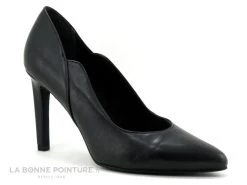 Marco Tozzi 2-22406-26 Black - Escarpin Pointu Noir - Talon Haut