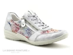 Remonte R7637-40 Ice Multi Grey Silver - Basket Femme Zippee