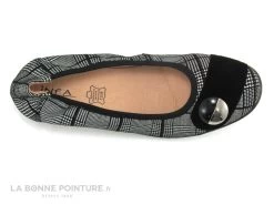 Inea FABAGO - Ballerine Prince De Galles Noir Blanc Bordeaux -Chaussure Soldes Boutique cd24607c73b9e66c561f35ea11d5d5ef img 8031.jpg 140643