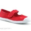 Cienta 76777 67 Ballerine Toile Rouge - Bride Velcro -Chaussure Soldes Boutique cd24607c73b9e66c561f35ea11d5d5ef img 8169.jpg 157813