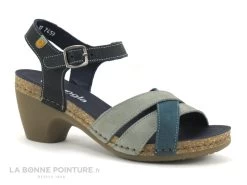 Jungla 7459 - Forest Jade - Nu-pieds Femme Cuir Bleu Et Vert - Petit Talon -Chaussure Soldes Boutique cd24607c73b9e66c561f35ea11d5d5ef img 8214.jpg 169660