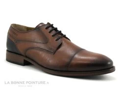 Redskins VERSATIL Cognac - Marine PT5212P - Chaussure Habillee Marron