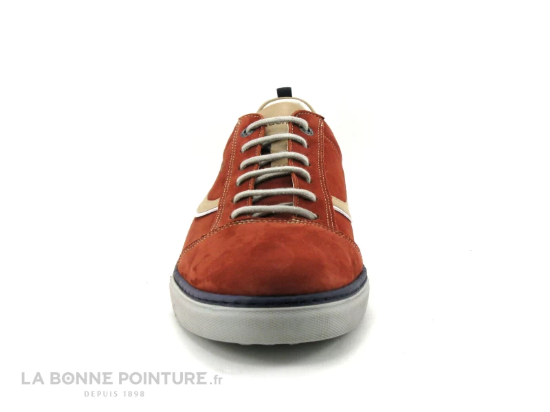 Fluchos 9377 Quebec Terracota - Chaussure A Lacet Homme Brique 3 Fluchos 9377 Quebec Terracota - Chaussure A Lacet Homme Brique – Image 2