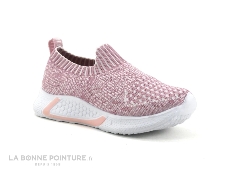 Streeter KOGEL Rose - Slip-on - Basket Fille Sans Lacet 3 Streeter KOGEL Rose - Slip-on - Basket Fille Sans Lacet