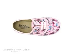 Batilas 576 223 - Basket Fille Toile Rose Imprimee -Chaussure Soldes Boutique cd24607c73b9e66c561f35ea11d5d5ef img 8653.jpg 170016