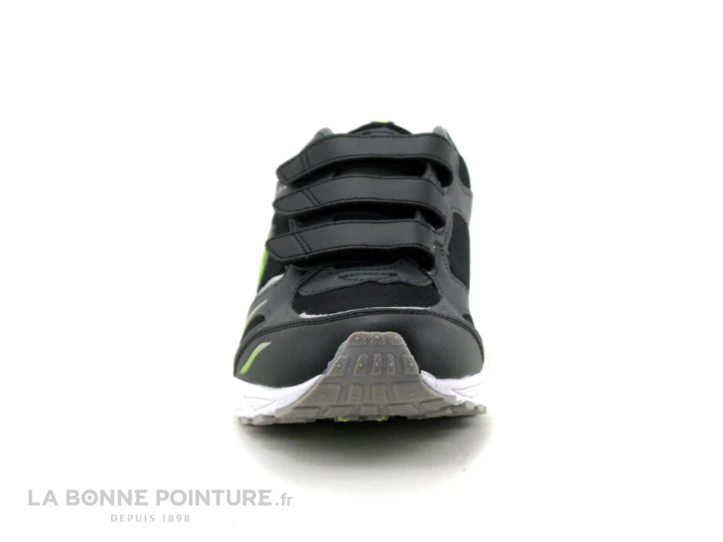 Lico 120073 Marvin V - Gris - Noir - Vert - Basket Homme 3 Velcros 4 Lico 120073 Marvin V - Gris - Noir - Vert - Basket Homme 3 Velcros – Image 2