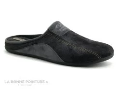 Koyuk Dinamic 21282 Noir - Gris - Pantoufle Mule Homme