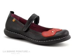 Jungla 6790 Noir - Coeurs Rouges - Ballerine Velcro -Chaussure Soldes Boutique cd24607c73b9e66c561f35ea11d5d5ef img 9074.jpg 116287