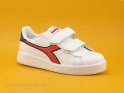 Diadora GAME P PS White Aurora Red - Basket Bleu Blanc Rouge - 2 Velcros -Chaussure Soldes Boutique cd24607c73b9e66c561f35ea11d5d5ef img 9315.jpg 170709