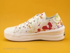 Dockers 50VL201 - Basket Toile Blanche Et Multicolore Femme - Plateforme 11 Dockers 50VL201 - Basket Toile Blanche Et Multicolore Femme - Plateforme -Chaussure Soldes Boutique cd24607c73b9e66c561f35ea11d5d5ef img 9337.jpg 170756