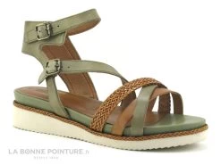 Tamaris 1-28208-28 Sage Nut - Sandale Montante Femme