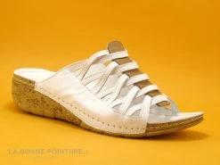 Karyoka DADOU Blanc - Mule Femme - Talon Compense -Chaussure Soldes Boutique cd24607c73b9e66c561f35ea11d5d5ef img 9786.jpg 159649