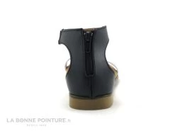 Jordana 3594 - Bleu Marine Et Argent - Sandale Femme Avec Zip -Chaussure Soldes Boutique cd24607c73b9e66c561f35ea11d5d5ef img 9962.jpg 171478